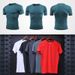 Men's Clothing Short Sleeved Summer Fitness Running Training Clothes Quick Drying T Shirt Casual Polo Shirt Short Sleeved High Elastic_viptrois.com