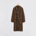 Men's Clothing Woolen Coat For Women, Loose Silhouette, Horn Button, Same Style Woolen Coat For Men And Women_viptrois.com