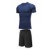Men's Clothing New Men's Fitness Sports T Shirt Basketball Outdoor Running Track And Field Training Sweat Wicking Quick Drying High Elastic Tight Suit_viptrois.com