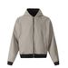 American Style Reversible Houndstooth Plaid Hooded Sweatshirt Men's Street Fashion Loose Casual Couple Jacket_viptrois.com