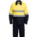 Men's Clothing Fluorescent Yellow Pure Cotton Reflective Work Clothes Shirt Lapel Breathable Mesh Custom Printed Embroidered Logo Labor Protection_viptrois.com