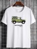 LR Defender 90 Inspired Cotton T Shirt Unisex Soft Casual Comfortable Versatile Graphic Stylish Top For Everyday Wear Stretched Designer Clothes_viptrois.com