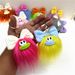 Bag Charm Cute Bow Doll Keychain Cartoon Funny Plush Schoolbag Pendant Funny Ugly Cute Doll Pendant Gift_viptrois.com