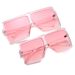 Men's Sunglasses Fashion Parent Child Sunglasses Women's Children's Sunglasses Mother And Daughter Same Style One Shot Two Large Frame Sunglasses_viptrois.com