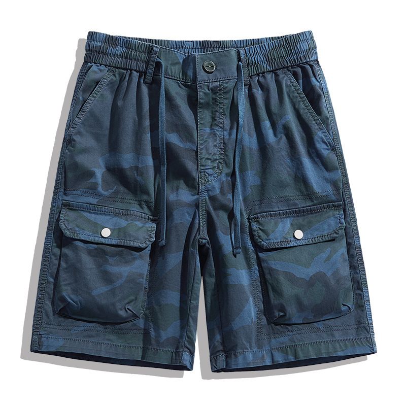 Men's Clothing Youth Overalls Shorts Men Summer Mountain Camping Camouflage Casual Pants Loose Shorts Wholesale Breeches Trendy Men_viptrois.com
