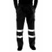 Men's Clothing Men's Reflective Strip Sanitation Worker Uniform Fleece Casual Trousers_viptrois.com