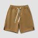Men's Big & Tall Heavyweight Casual Shorts | Loose Fit Polyester Sport Shorts For Everyday Wear, M-8xl_viptrois.com