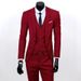 Men's Clothing 2025 New Suit For Men Autumn Slim-Fit Three-Piece Bridegroom Wedding Dress Wedding Best Man Suit For Men Business Suit Formal Wear_viptrois.com