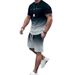Men's 3D Casual Sports Suit Two Piece Set For Summer Outdoor Activities Hot Selling Item_viptrois.com