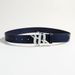 Punk Rock Studded Belt - Gothic Rhinestone Buckle Waist Strap | Edgy Black Leather Belt For Women & Men (Adjustable 28-42 Inch)_viptrois.com