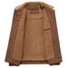 Winter New Men's Suede Lapel Plus Velvet Thickened Jacket Men's Casual Fashion Comfortable Trend Men's Coat_viptrois.com