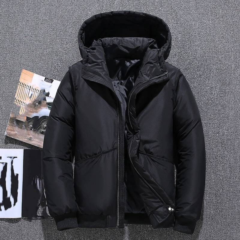 New Men's Cold-proof Clothing, Short Men's Winter Thickened Jacket For Young Men_viptrois.com