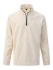 Men's Waffle-Knit Pullover Sweatshirt – Stand Collar Half-Zip Pocket Long Sleeve Casual Hoodie (5 Colors: Black/Navy/Khaki/White/Light Gray)_viptrois.com