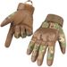 Tactical gloves Outdoor riding sunscreen gloves Rubber protection anti-slip wear resistant five-finger touch screen CS combat tactical gloves_viptrois.com