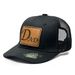 Unisex Baseball cap, leather label on the DAD letter pattern suitable for travel and wear outdoor net hat_viptrois.com