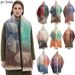Unisex Autumn winter loop yarn short beard jacquard ginkgo leaf scarf shawl_viptrois.com