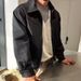 boy National Trend Retro Short Lapel Jacket Spring And Autumn Zipper Fable Niche American Style Coat Versatile Men's_viptrois.com