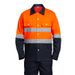 Men's Clothing Pure Cotton Reflective Work Clothes Tops Men's Fluorescent Yellow Orange Construction Engineering Breathable Cotton Work Clothes_viptrois.com