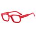 Women's Eyewear Frames Personalized Square Flat Glasses Retro And Versatile High End Anti Blue Light Glasses Niche Comfortable Glasses Frame_viptrois.com
