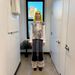 Cross Border Trend Spring And Summer Color Matching Stripes Three Bar Design Casual Stitching Contrast Color Loose Wide Leg Pants_viptrois.com