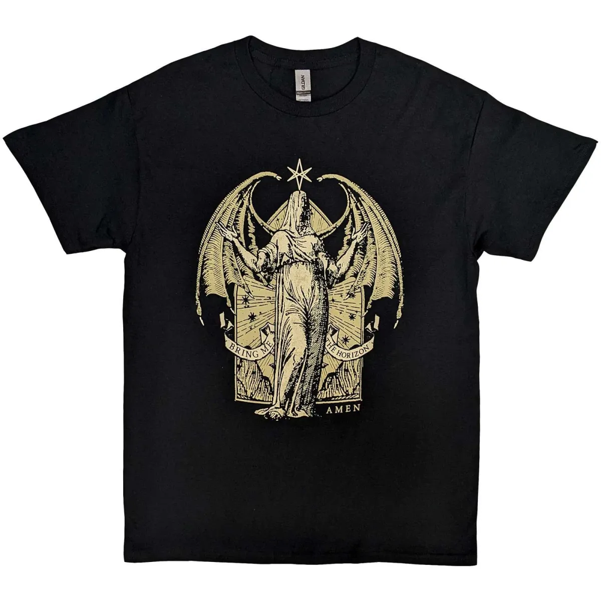 Bring Me The Horizon T-Shirt Mens Womens Tees Top: Angel Amen OFFICIAL NEW_viptrois.com