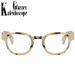 +1.0 +1.5 +2.0 +2.5 New Printing Frame Reading Glasses Women Men Round Presbyopia Eyeglasses Computer Vision Diopter Eyewear_viptrois.com