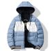 Autumn And Winter New Cotton Clothes Men's Youth Trend Hooded Loose Warm Cold Thickened Double-sided Coat Men_viptrois.com