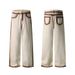 Men's Clothing Jeans 2025 Early Spring New Loose Straight Floor Length Trousers One Piece Drop Shipping_viptrois.com