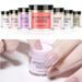 BeautyLife 10ml Nail Dipping Powder Safe Ingredients Bright Color Stunning Visual Effect Practical Nail Infiltrating Powder DIY Nail Art Gadget_viptrois.com