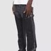 Men's Denim Overalls European And American Tooling Elastic Patch Denim Laminated Flared Pants_viptrois.com