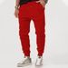 Men's Slim-Fit Jogger Pants - Stretch Cotton Blend With Drawstring Waist, Versatile For Casual & Light Exercise (S-XXXL, Navy/Black/Olive Green)_viptrois.com