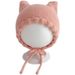 Kids'hats Baby halogen door cap Cute cat ears Warm wool ear cap for baby winter_viptrois.com