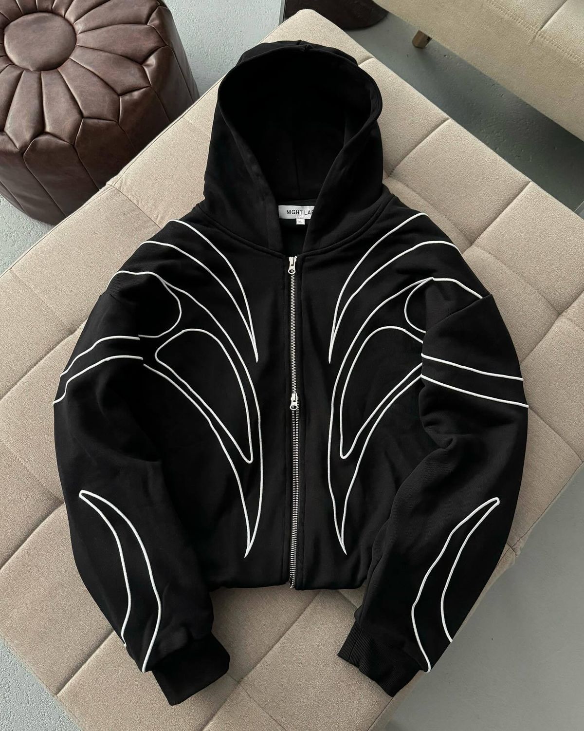 High Quality Men's Zipper Cardigan Hooded Jacket Men's Casual Sweatshirt New Style_viptrois.com