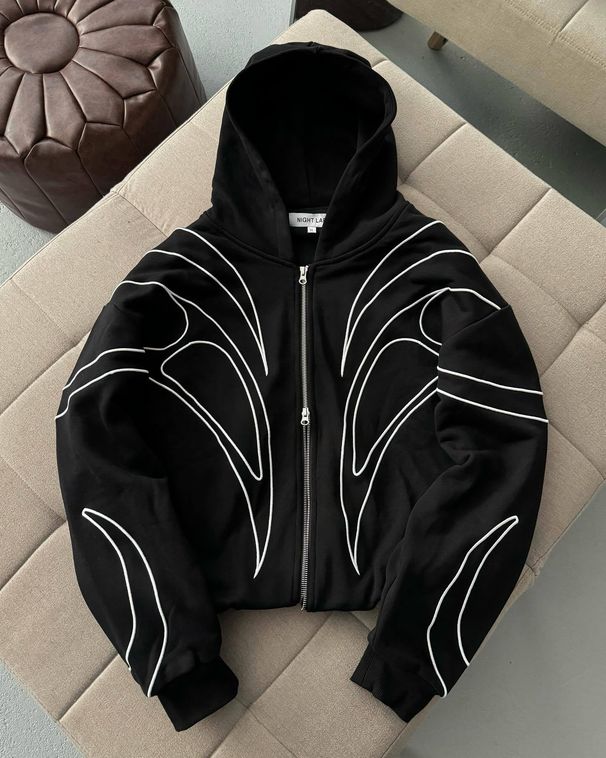 High Quality Men's Zipper Cardigan Hooded Jacket Men's Casual Sweatshirt New Style_viptrois.com