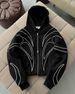 High Quality Men's Zipper Cardigan Hooded Jacket Men's Casual Sweatshirt New Style_viptrois.com