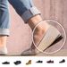 EVA heightened half pad invisible inner heightened heel pad breathable sweat absorbent men's and women's sports casual insoles_viptrois.com