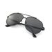 Punk Style Double Beam Large Metal Frame Sunglasses Ocean Lenses Indoor And Outdoor Sun Color Sunglasses Square Frame_viptrois.com