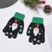 Hot-selling Five-finger Autumn Winter Adult Children Cold-proof Warm Knitted Touch Screen Woolen Gloves_viptrois.com