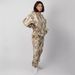 3d Digital Print Fleece Tracksuit Set For Men And Women, Cozy Fabric Autumn Winter Loungewear, Casual Couple Matching Outfits With Maple Leaf Design_viptrois.com
