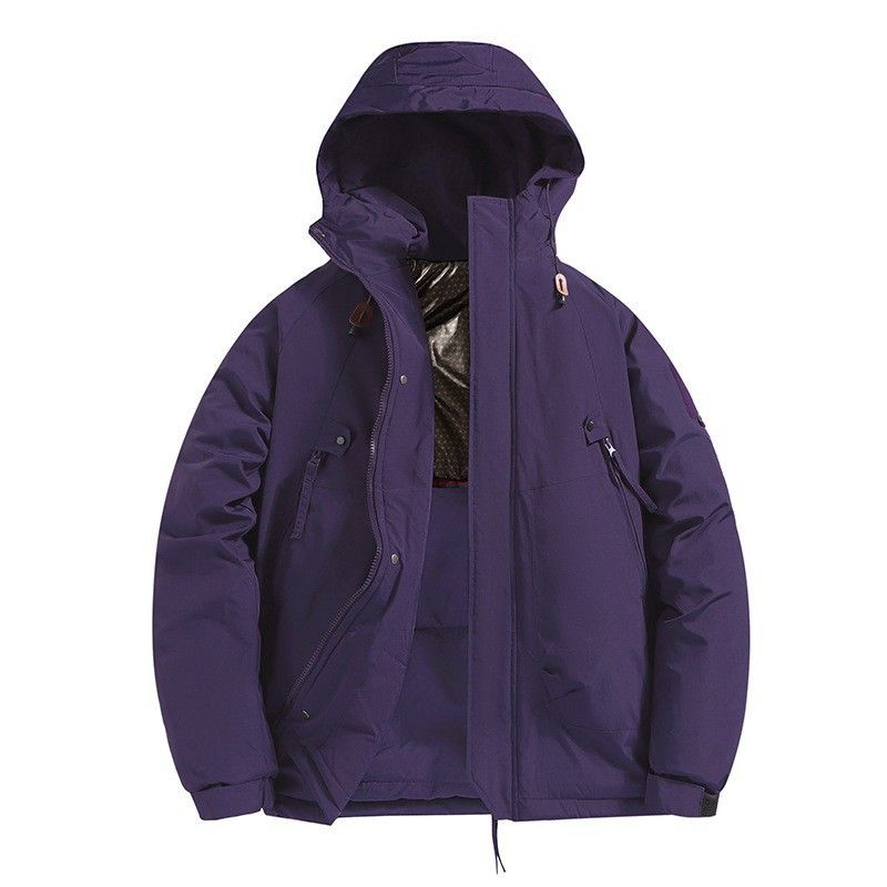 Upgraded Graphene Jacket For Men & Women, Windproof Waterproof Hooded Winter Coat, Thickened Hiking Outdoor Parka_viptrois.com