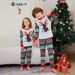 Christmas Santa Deer Snowflake letter striped Christmas family dress printed homewear_viptrois.com