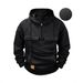 Men's Casual Hooded Zip-Up Sweatshirt | Thickened Fall/Winter Pullover Hoodie | Streetwear Jacket With Pockets | Loose Fit Workwear Style_viptrois.com