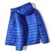 Men's Slim-Fit Stand Collar Lightweight Puffer Jacket – Poly-Cotton Blend, 6 Versatile Colors ( Side Pockets, Wrinkle-Resistant)_viptrois.com