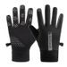 New autumn and winter men and women outdoor sports gloves cycling silicone non slip warm plus velvet touch screen windproof gloves_viptrois.com