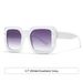 Men's Sunglasses Large Frame Sunglasses Fashion Square PC Embossed Personalized Metal Sunscreen Sunglasses_viptrois.com