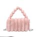 Women's Bags Women's Small Square Bag Autumn And Winter New Fashion Pillow Bag Stylish Handbag Textured Plush Shoulder Crossbody Bag_viptrois.com