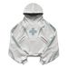Men's Heavyweight Cross Hoodie With Multiple Pockets & Contrast Panels – Streetwear Pullover For Urban Style_viptrois.com