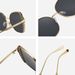Men's Sunglasses Metal Sunglasses Fashion Gradient Anti Ultraviolet Personality Carved Legs Ladies_viptrois.com