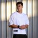 Summer Boxy Version Pure Cotton Round Neck Loose And Heavy 240g Fitness Short-sleeved T-shirt Men's Sweat-absorbing Breathable Bottoming Shirt_viptrois.com
