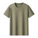 Men's plus Size Printed Short Sleeve Shirt Summer Thin Breathable Loose Quick Drying Casual Top for plus Size Men_viptrois.com
